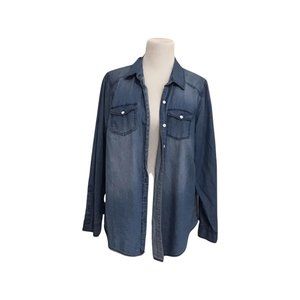 Denim Button Up Shirt